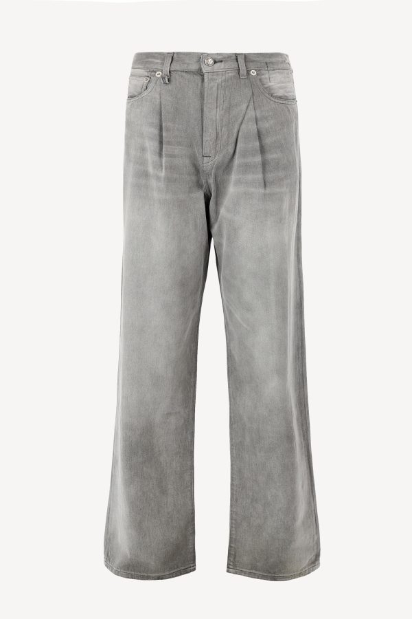 Jeans Minaallday Wide Leg in Wade Grey